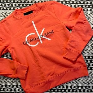 CALVIN KLEIN Relaxed Fit Crewneck Sweatshirt S
